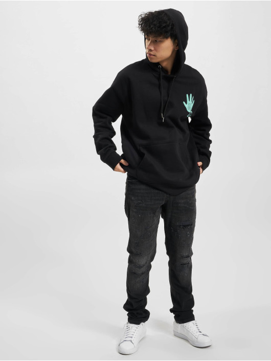 Only & Sons Hoody Saul Back Print zwart