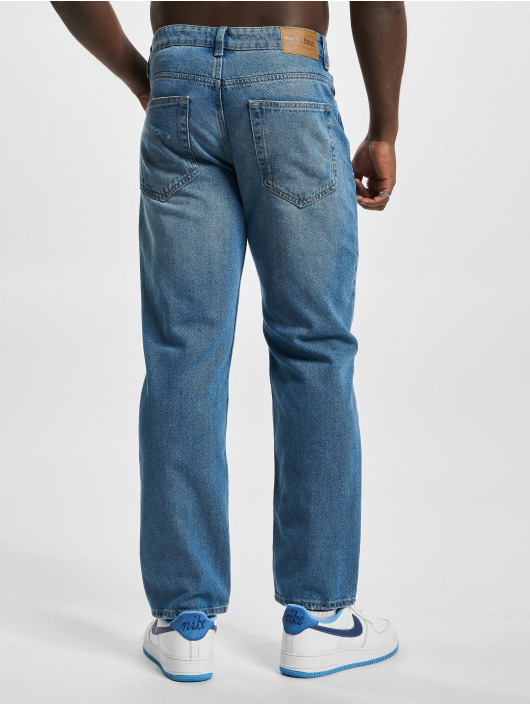 Only & Sons Loose fit jeans Edge Destroy blauw