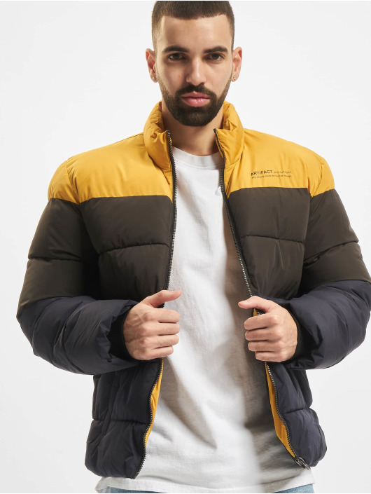 Only & Sons Herren Puffer Jacket Onsmelvin Quilted in goldfarben