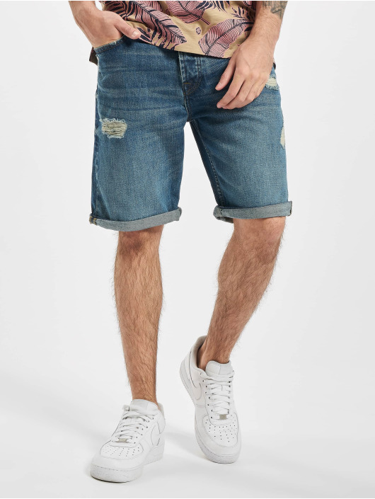 Only & Sons shorts onsAvi Loose Blue Noos blauw
