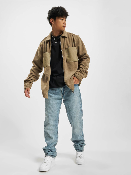 Only & Sons Skjorte Tim Fleece Zip brun