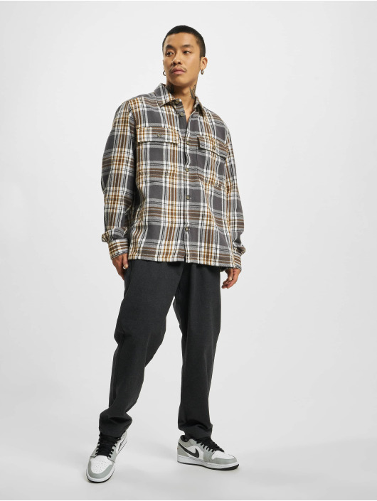 Only & Sons Skjorte Scott Check Flannel grå
