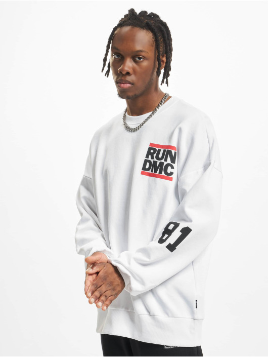 Only & Sons Sweat & Pull Will Vintage RUN DMC blanc