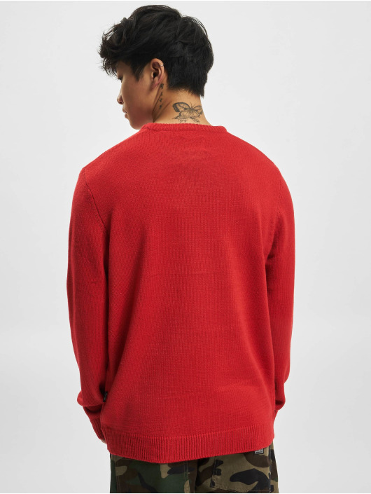 Only & Sons Sweat & Pull Xmas Funny Crew Knit rouge