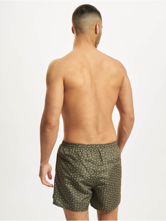 Only & Sons Swim shorts Ted Ditsy olive