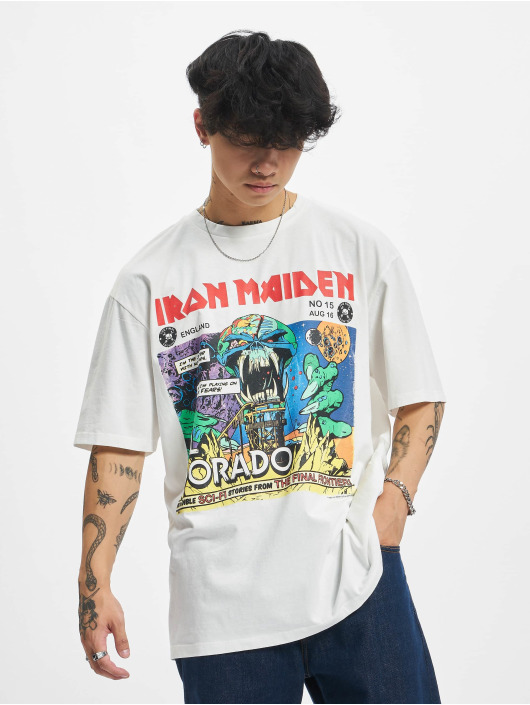 Only & Sons T-Shirty Iron Maiden bialy