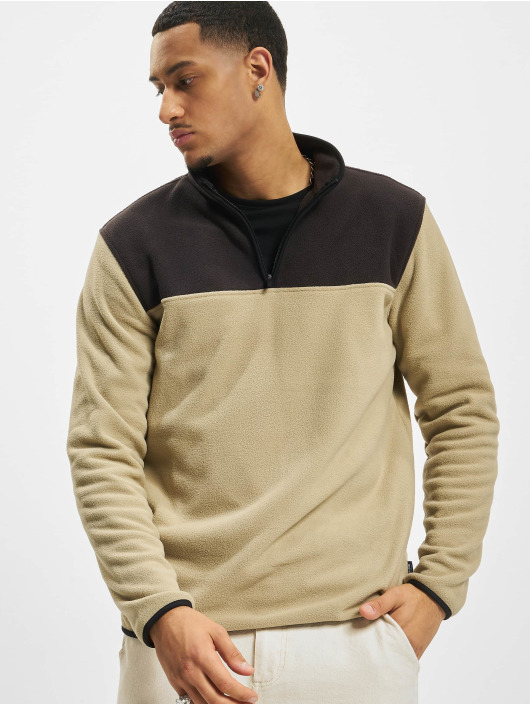 Only & Sons Trøjer Nikolai High Neck 1/4 Zip beige