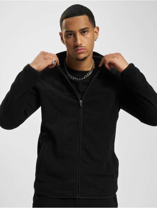 Only & Sons Herren Zip Hoodie Nikolai High Neck in schwarz Only & Sons Herren Zip Hoodie Nikolai High Neck in schwarz