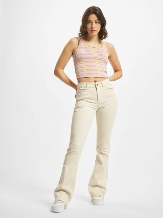 Only Boot cut jeans Blush beige