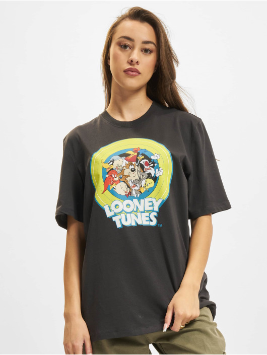 Only Camiseta Looney Tunes Oversize negro