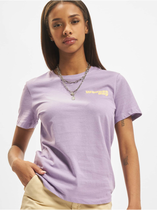 Only Camiseta Weekday púrpura
