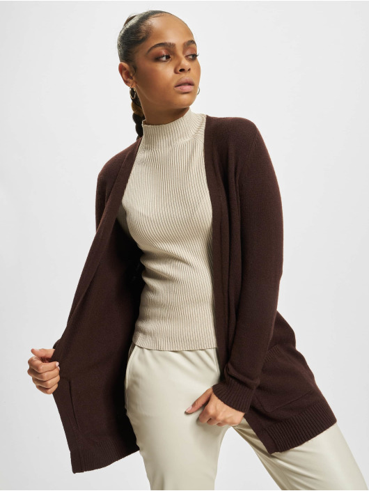 Only Cardigans Lesly Open Cardigan brun
