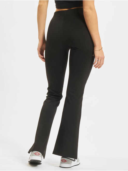 Only Chino Paige Front Slit schwarz