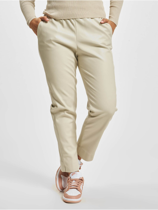 Only Chinos Joey Pull Up Straight Chino beige