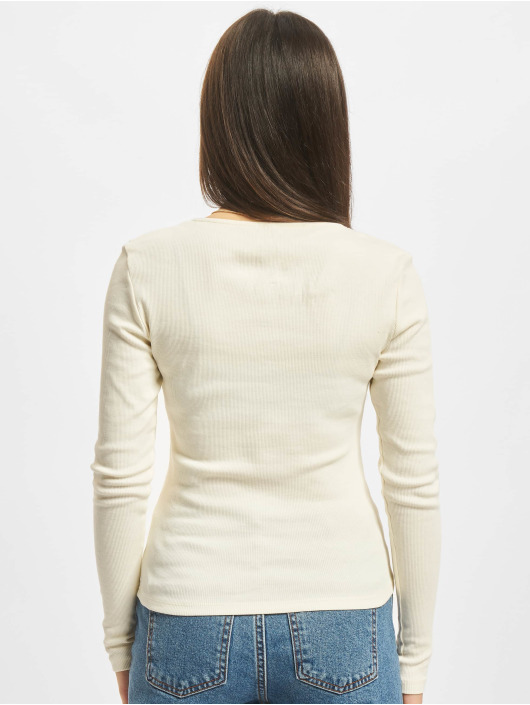 Only Langermet Nessa Placket hvit