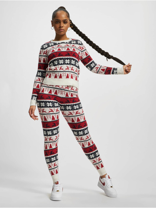 Only Legging Xmas Comfy Deer Knit multicolore