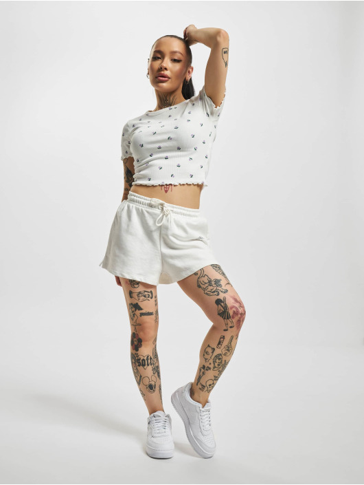 Only Pantalón cortos Onlcara String Ub Swt blanco