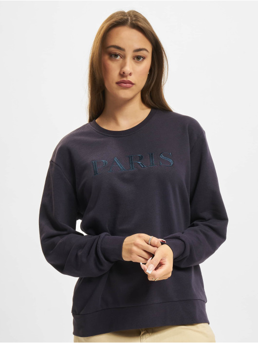 Only Pullover London O Neck blue
