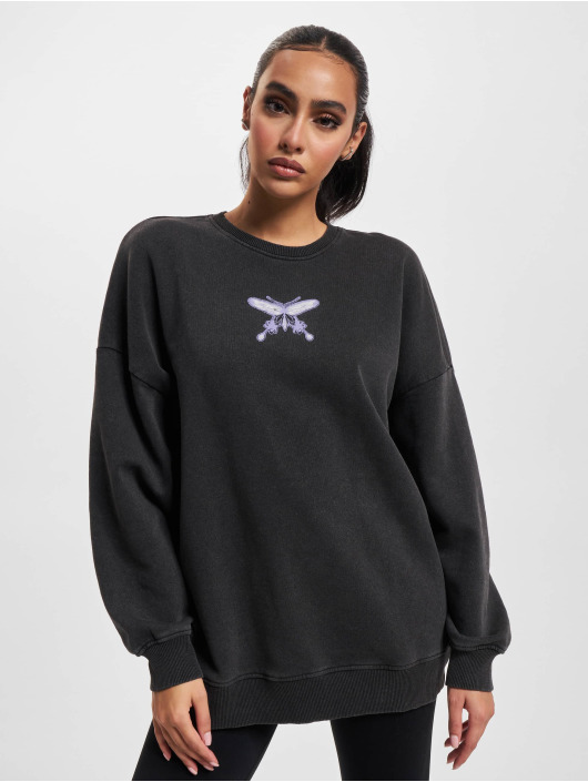 Only Puserot Lucinda Rise O Neck Box musta
