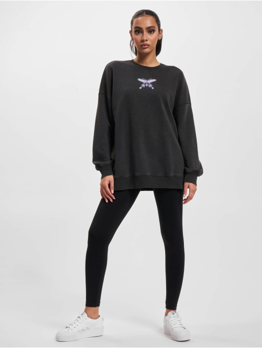 Only Puserot Lucinda Rise O Neck Box musta