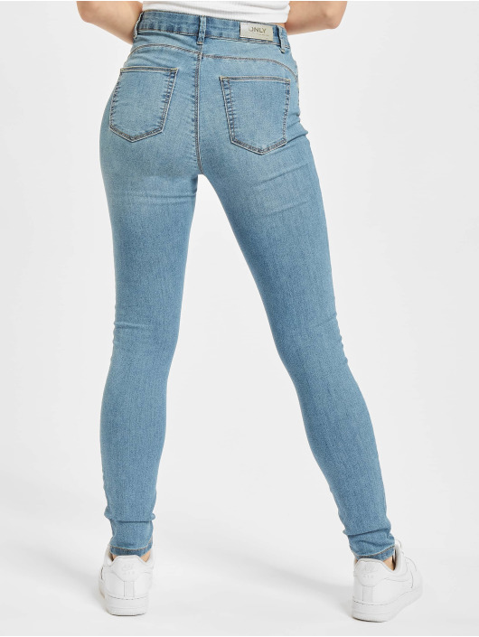 Only Skinny Jeans Onliris Midankle Pushup blau