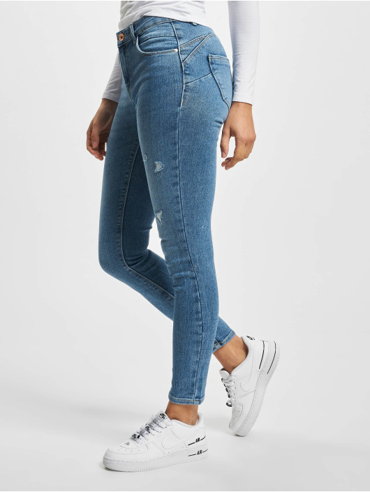 Only Slim Fit Jeans Daisy blå