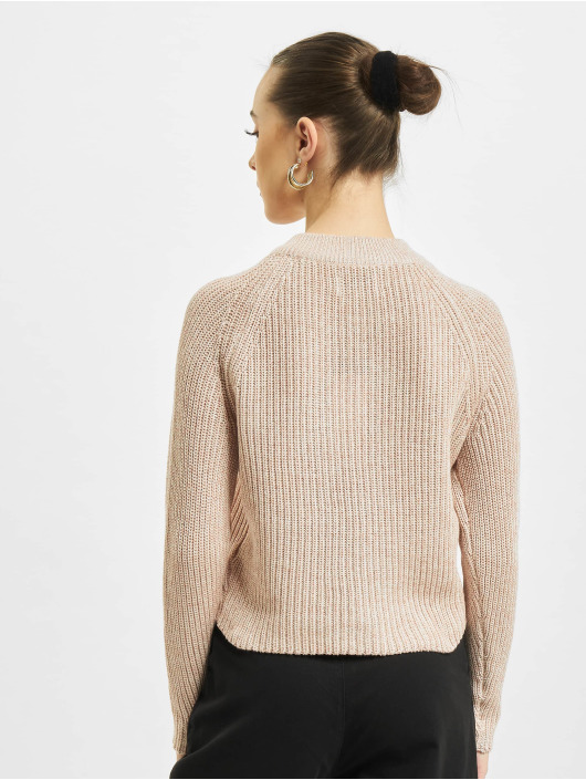 Only Sweat & Pull onlJuna Life Zip Knit rose