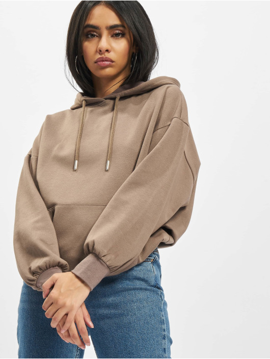 Only Sweat capuche Sonoma Life Oversized brun