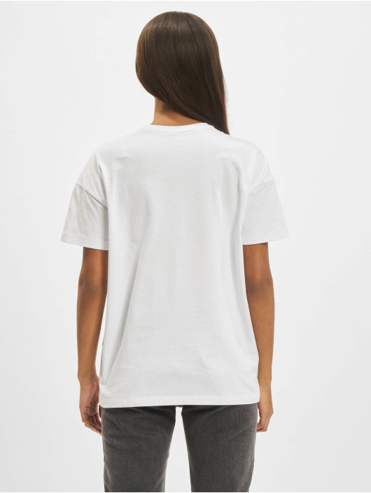 Only T-paidat Hazel Oversize Food valkoinen