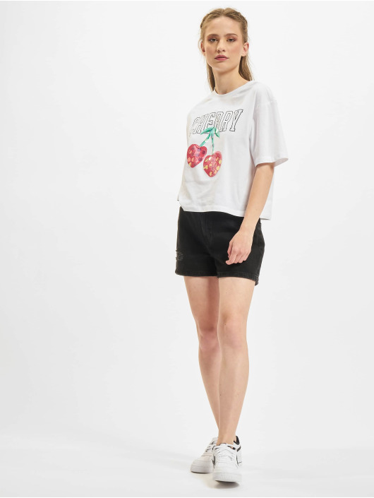 Only T-Shirt Kita Fruit blanc