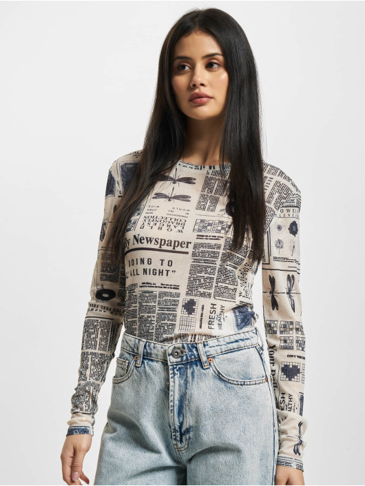 Only T-Shirt manches longues 532103 blanc
