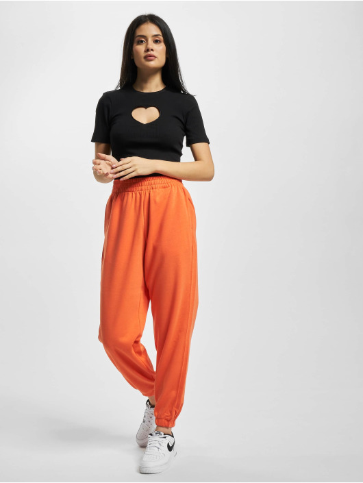 Only T-Shirt Randi Heart schwarz