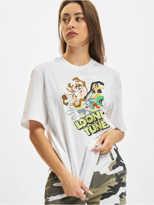 Only T-shirt Looney Tunes Oversize vit