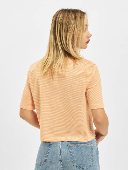 Only T-skjorter Onlfruity Life Stripe JRS oransje