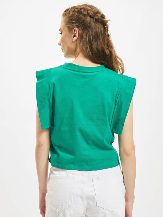 Only top Vivi Squared Cropped groen