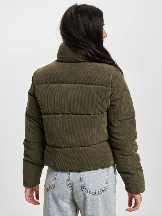 Only Toppatakkeja Newdolly Corduroy vihreä