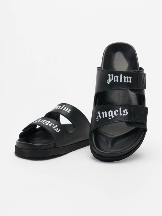Palm Angels Sandals Logo black