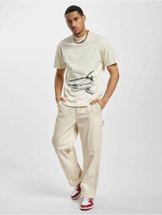 Palm Angels t-shirt Broken Shark Classic beige