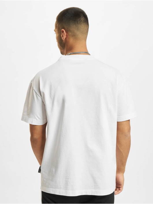 Palm Angels T-Shirt Mini Broken Palm Classic blanc