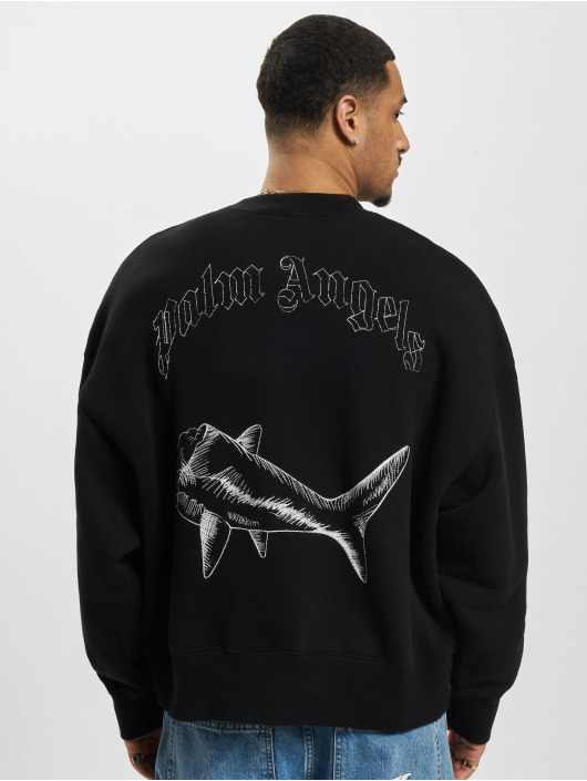 Palm Angels trui Split Shark zwart