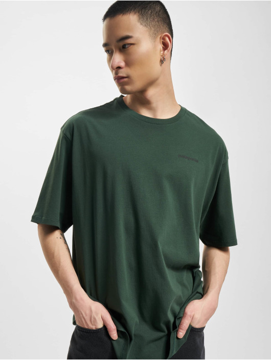 Patagonia T-Shirt P 6 Mission Organic grün