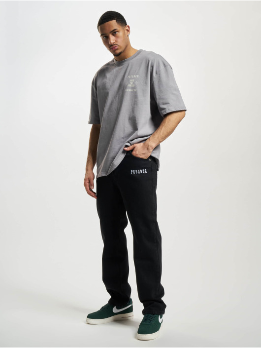 PEGADOR Baggy jeans Granvi zwart