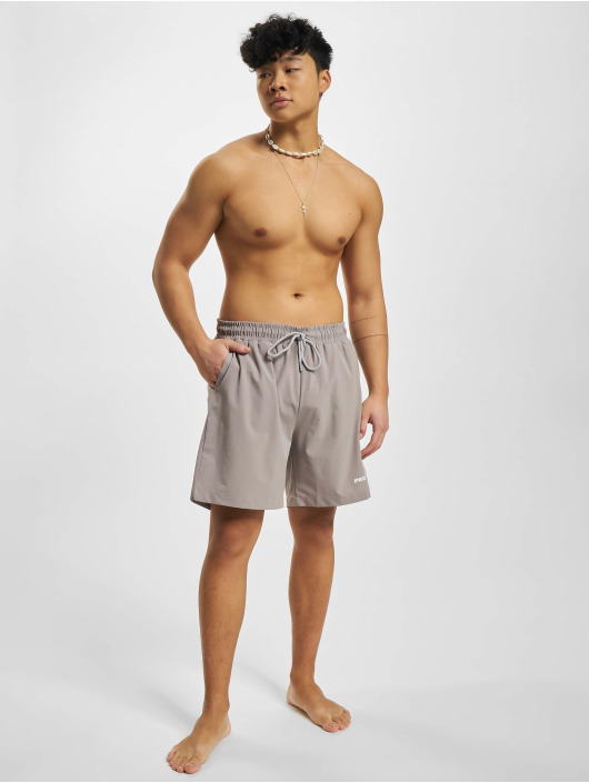 PEGADOR Boxer da mare Logo Swim grigio