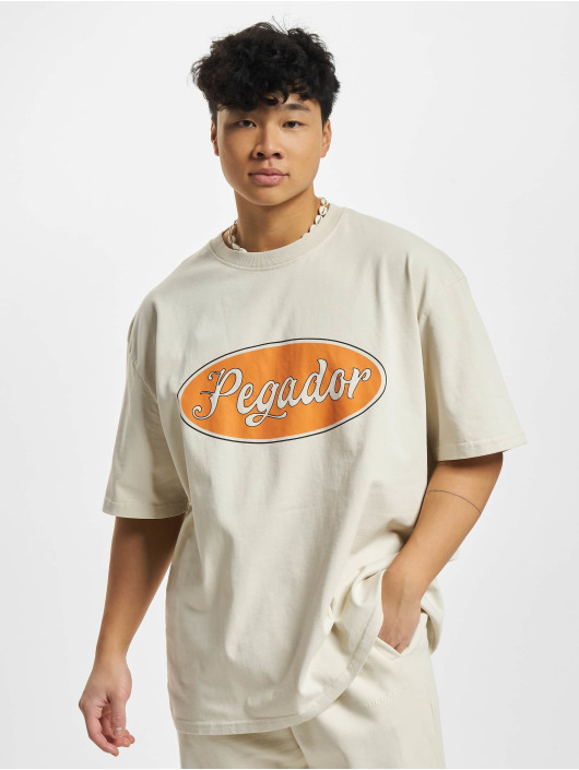 PEGADOR Camiseta West Oversized beis