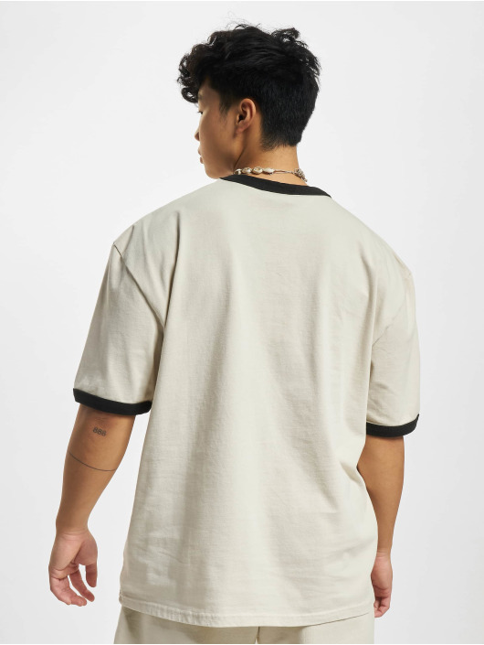 PEGADOR Camiseta Trounce Oversized Ringer beis