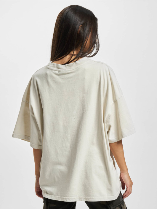 PEGADOR Camiseta Palm Heavy Oversized beis