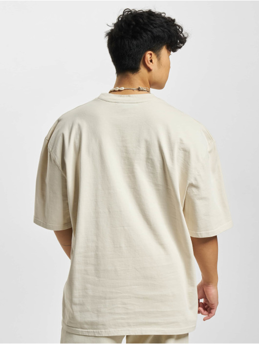 PEGADOR Camiseta Logo Oversized Tee Vintag beis