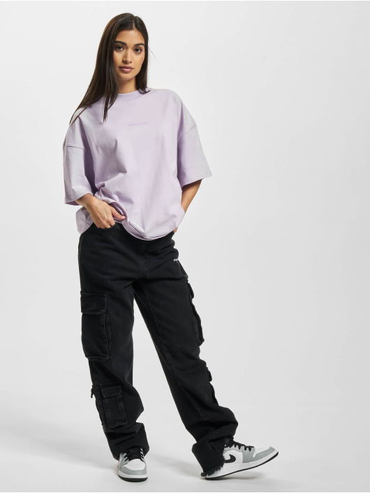 PEGADOR Camiseta Bel Air Heavy Oversized púrpura