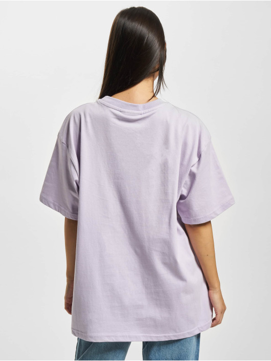 PEGADOR Camiseta Solan Oversized púrpura