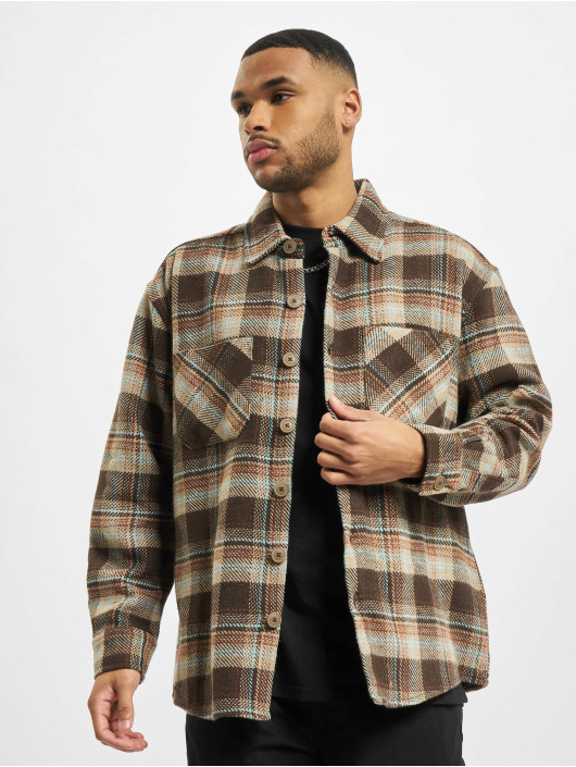 PEGADOR Chemise Delta Heavy Flannel brun